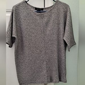 Adele & May Women Casual Grey Blouse Size S.
